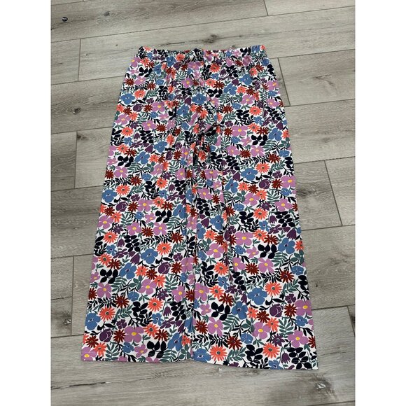 Kate‎ Spade Womens Large Floral Print Wide Leg Lounge Pant - Picture 2 of 5